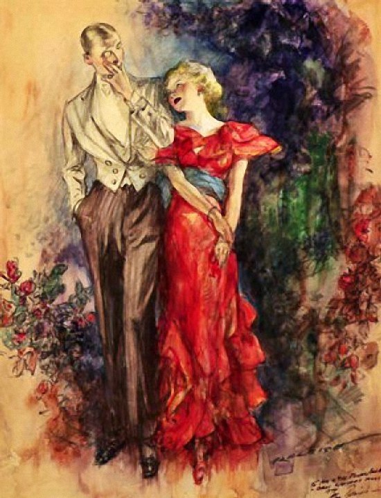An Elegant Couple by Henry P. Raleigh